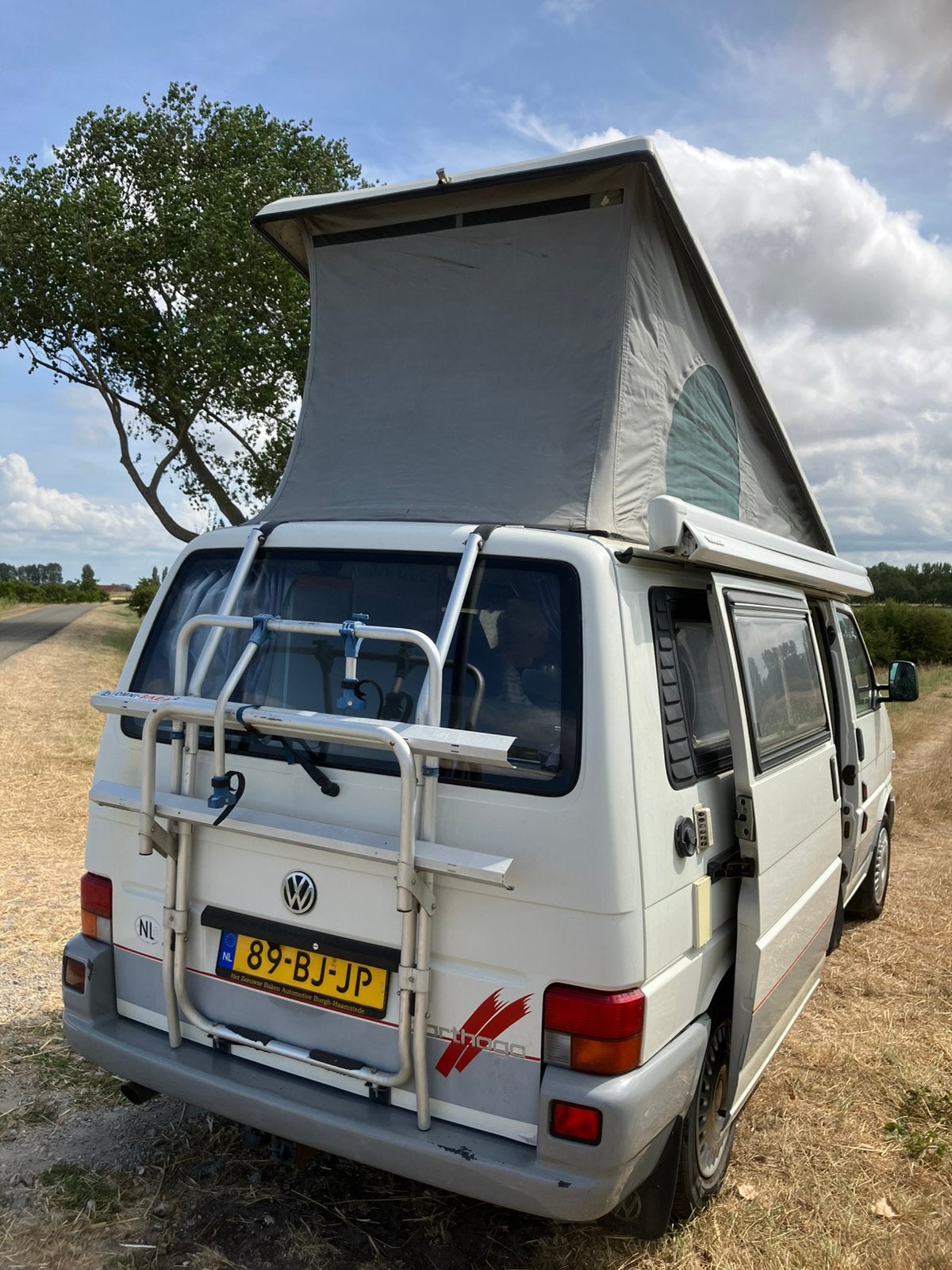 VW CAMPER CARTHAGO T4 verlengd BENZINE, Automaat, Buscamper of Camperbus, Koelkast, Volkswagen