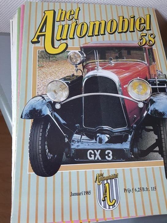 het Automobiel, maandblad klassiek jaartal 1985 tot 1995, Boeken, Auto's | Folders en Tijdschriften, Ophalen, Zo goed als nieuw
