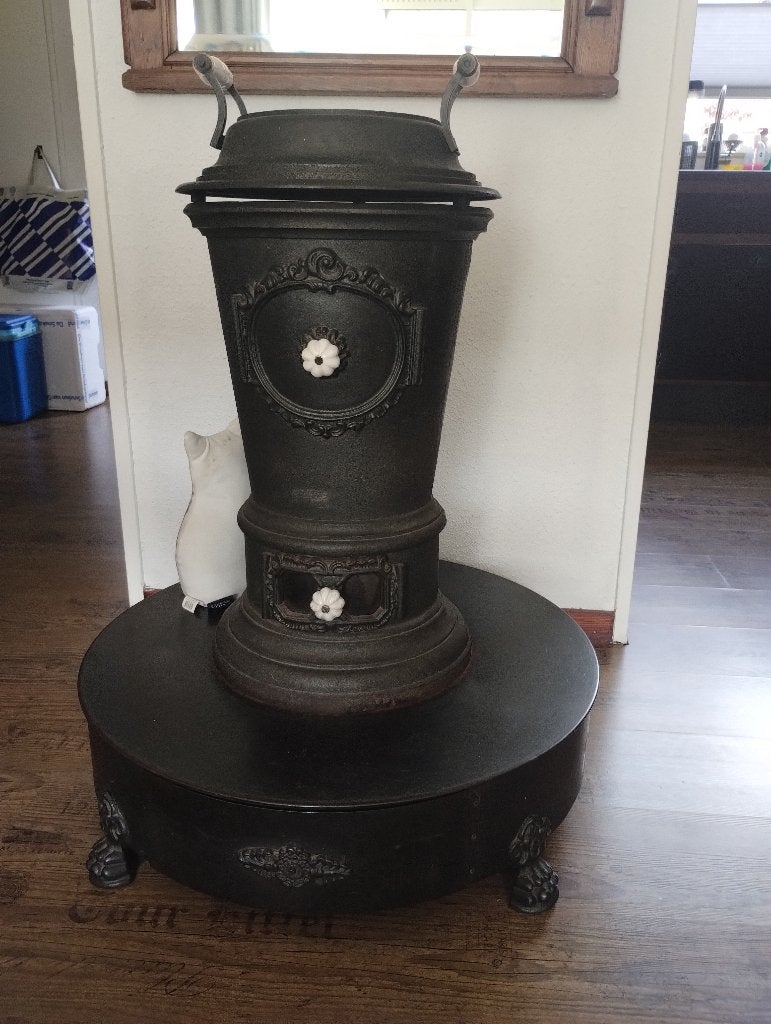 Potkachel, Huis en Inrichting, Ophalen, Gebruikt, Gas, Vrijstaand