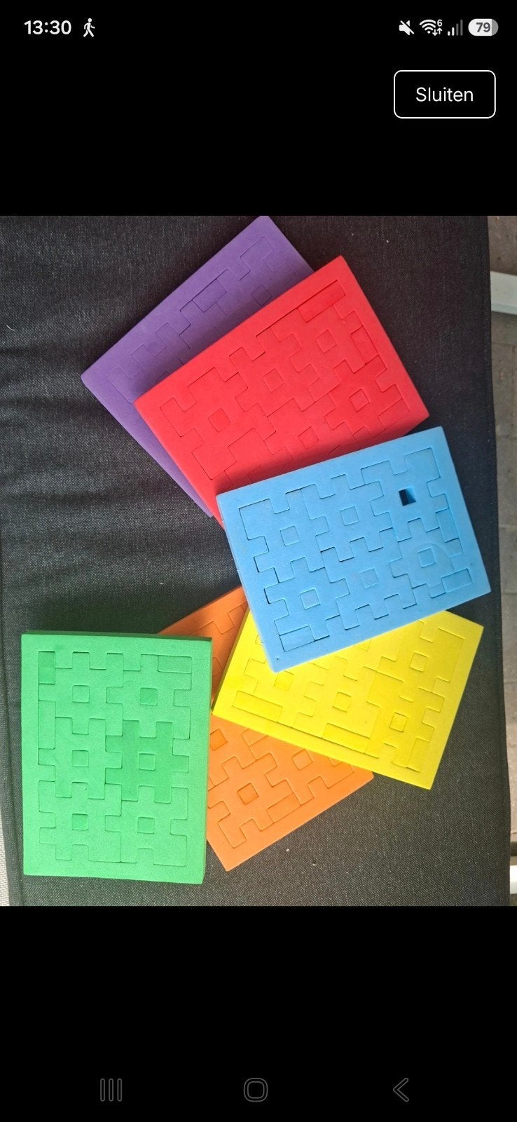 Set van 6 merkloze Happy Cubes puzzels, Ophalen of Verzenden, Puzzelen