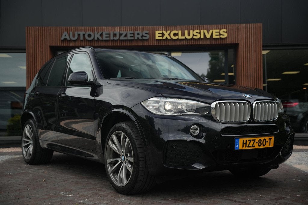 BMW X5 xDrive40d High Executive 7p. M pakket vol!, Auto's, BMW, Automaat, Gebruikt, 2993 cc, 7 stoelen