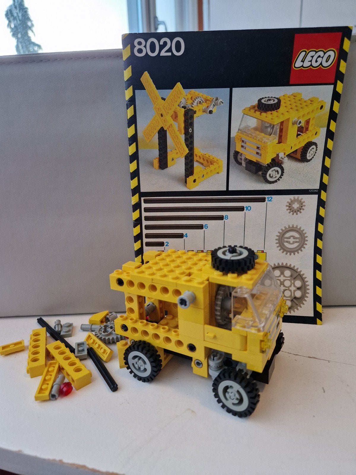 Lego Technic 8020 - Universal building set, Gebruikt, Lego, Compleet, Ophalen of Verzenden