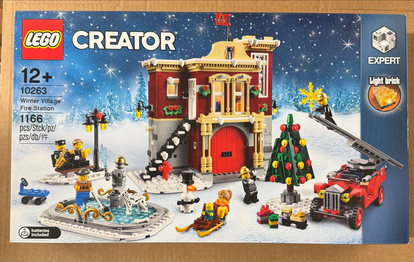Lego Creator Expert 10263 Winter Village Brandweerkazerne, Lego, Nieuw, Ophalen of Verzenden, Ongeopend/sealed