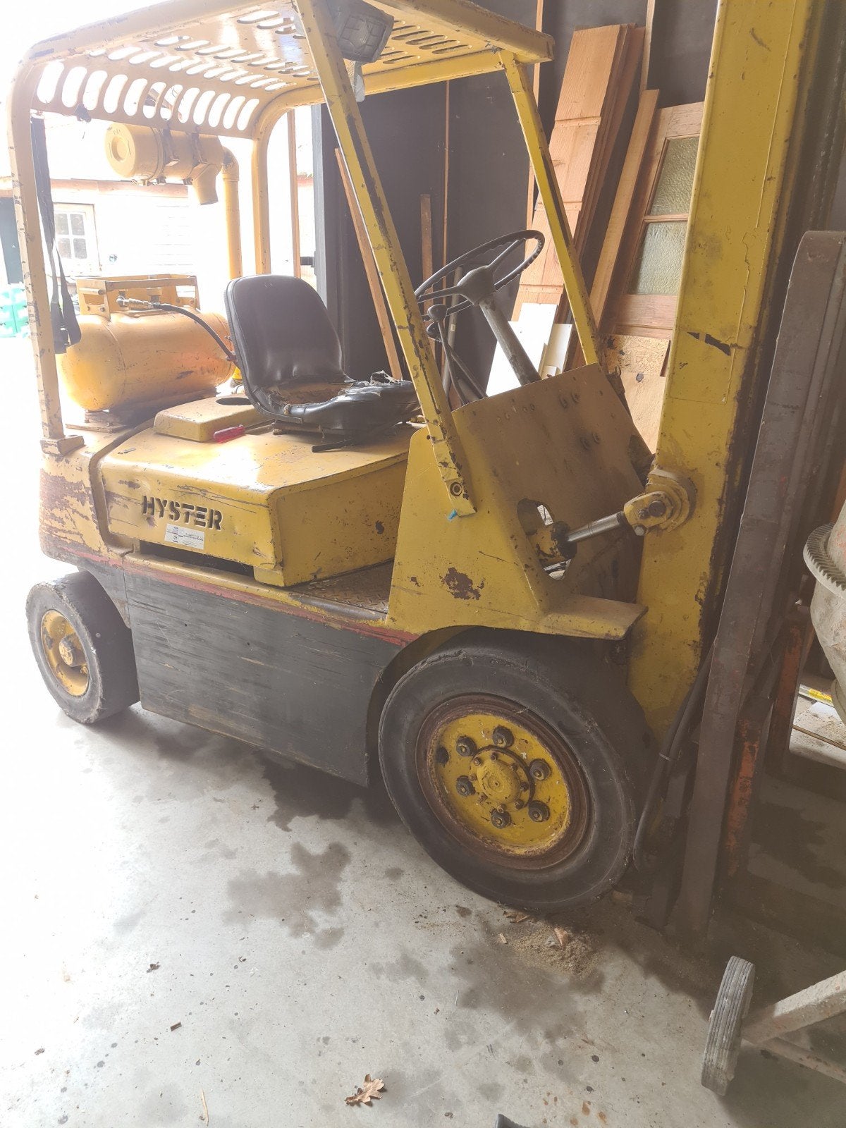 hyster heftruck, LPG, Heftruck, Ophalen of Verzenden, Hyster