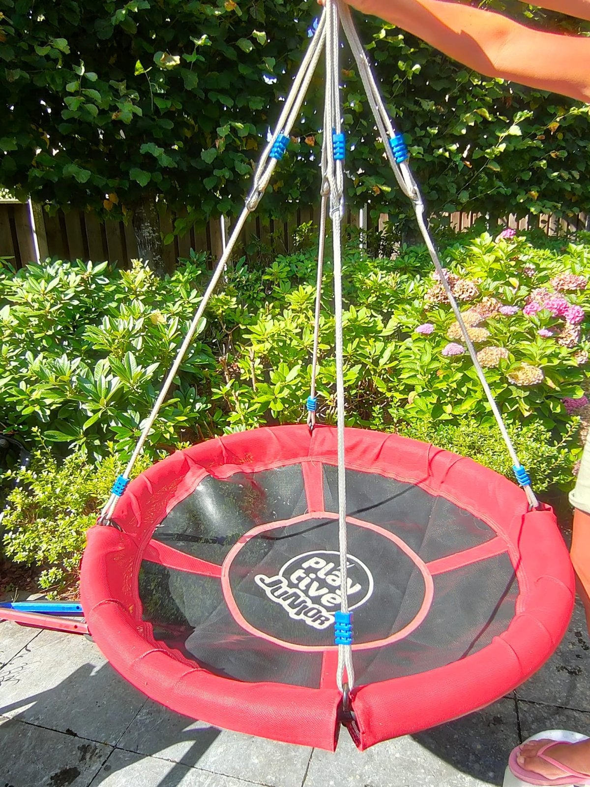Playtive Junior Schommel - Vogelnestschommel netschommel, Kinderen en Baby's, Speelgoed | Buiten | Speeltoestellen, Ophalen, Gebruikt