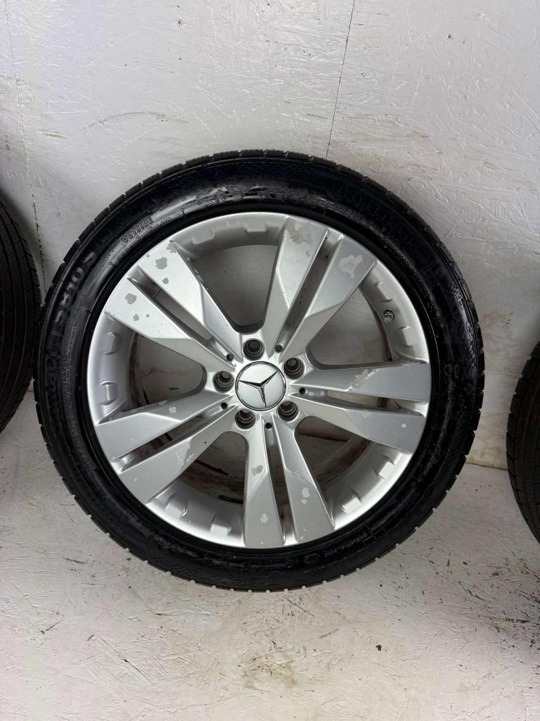 Mercedes CLS E-klasse velgen 18" 5x112 winterset ET 35 w257, Auto-onderdelen, Banden en Velgen, Niet ingevuld, 18 inch, Banden en Velgen