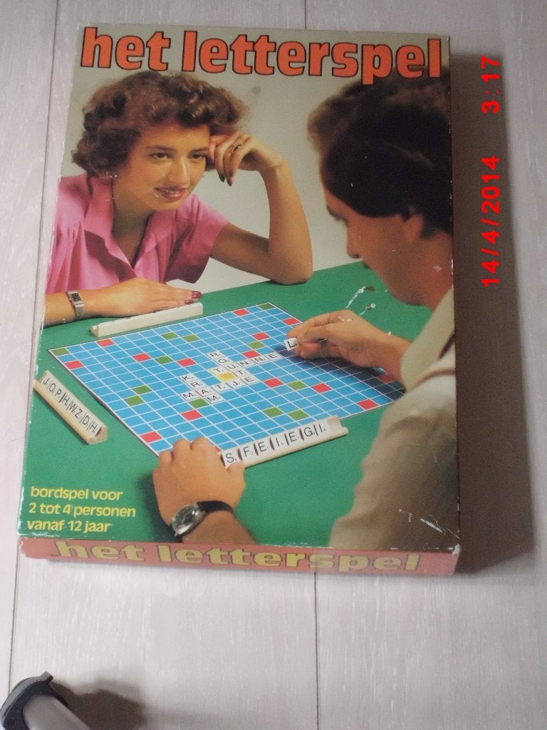 Het Letterspel - Klassiek Bordspel voor 2-4 spelers, Een of twee spelers, Ophalen of Verzenden, Gebruikt, Onbekend