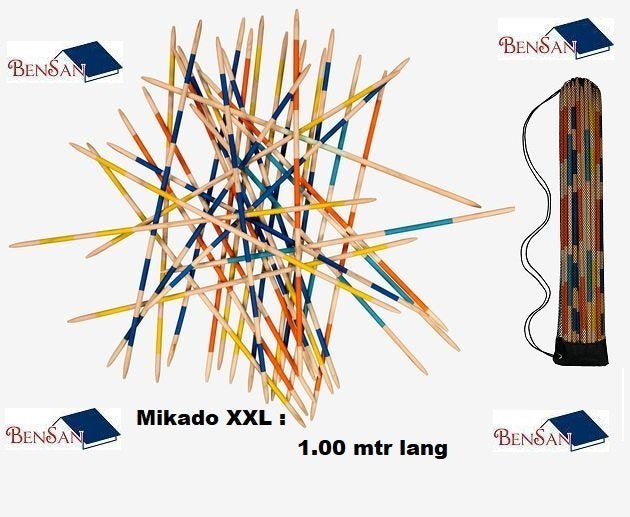 Oud Hollandse spellen Mikado xxl bensan enter, Ophalen, Zo goed als nieuw, Overige