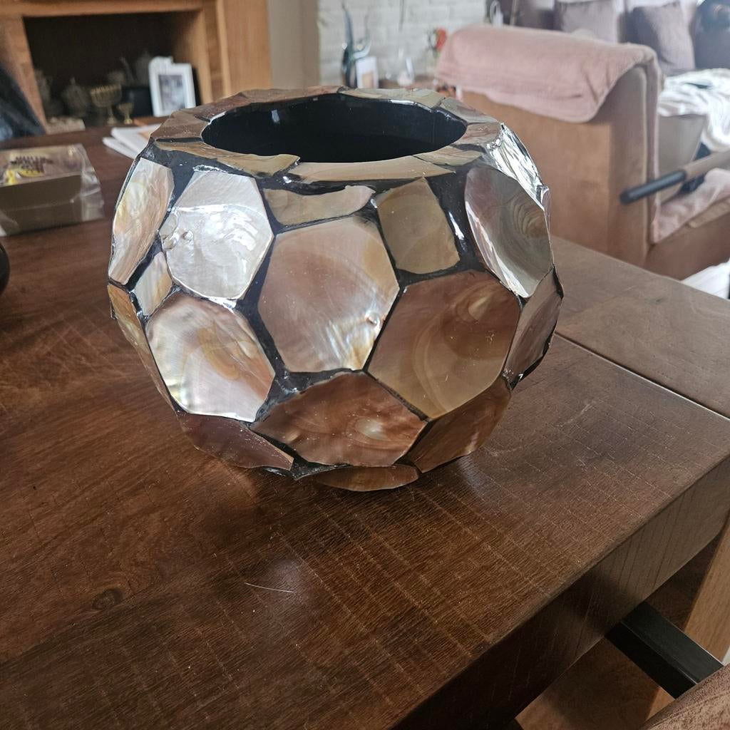 SCHELPENVAAS, Ophalen, Overige kleuren, Glas, Minder dan 50 cm