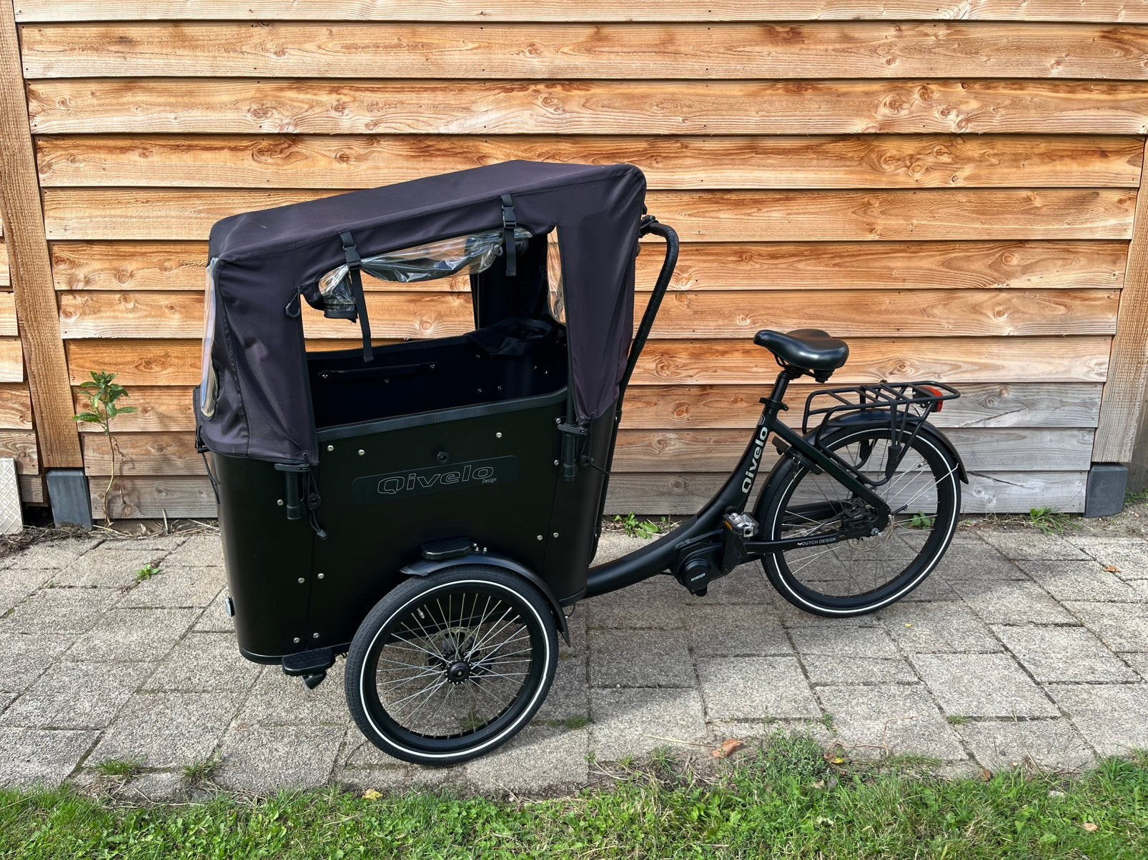 NIEUWSTAAT BAKFIETS MET MAAR 255 KM OP DE TELLER, 4 kinderen of meer, Nieuw, Elektrisch, Schijfrem