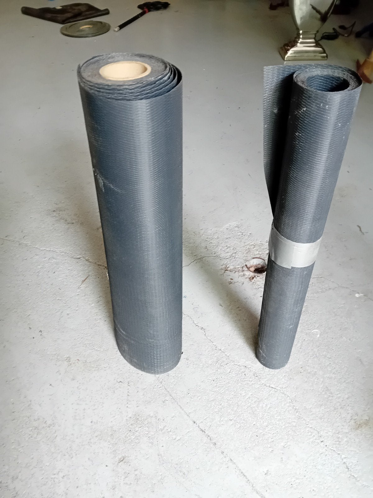 Te koop rollen plastic 2 stuks, Ophalen, Overige materialen, Zwart, 15 m² of meer
