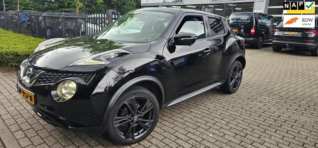 Nissan Juke 1.2 DIG-T S/S Tekna, Auto's, Nissan, Voorwielaandrijving, 639 kg, 116 pk, Zwart