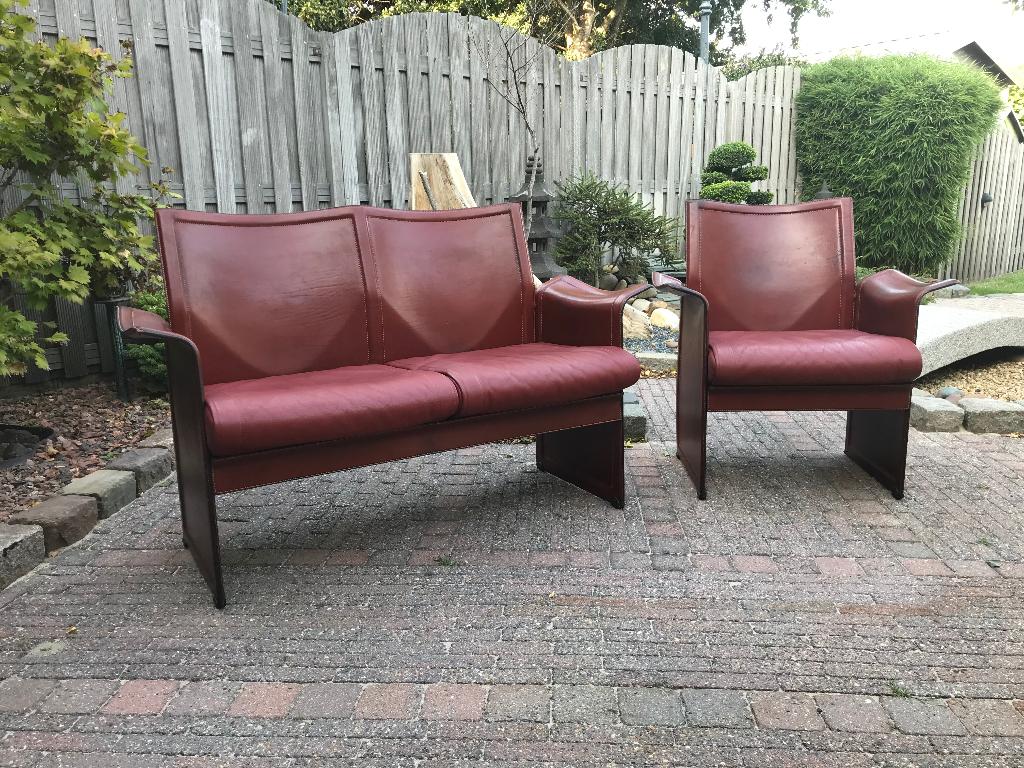 Matteo Grassi MatteoGrassi Korium fauteuil en bank vintage, Ophalen, Gebruikt, 75 tot 100 cm, Nvt