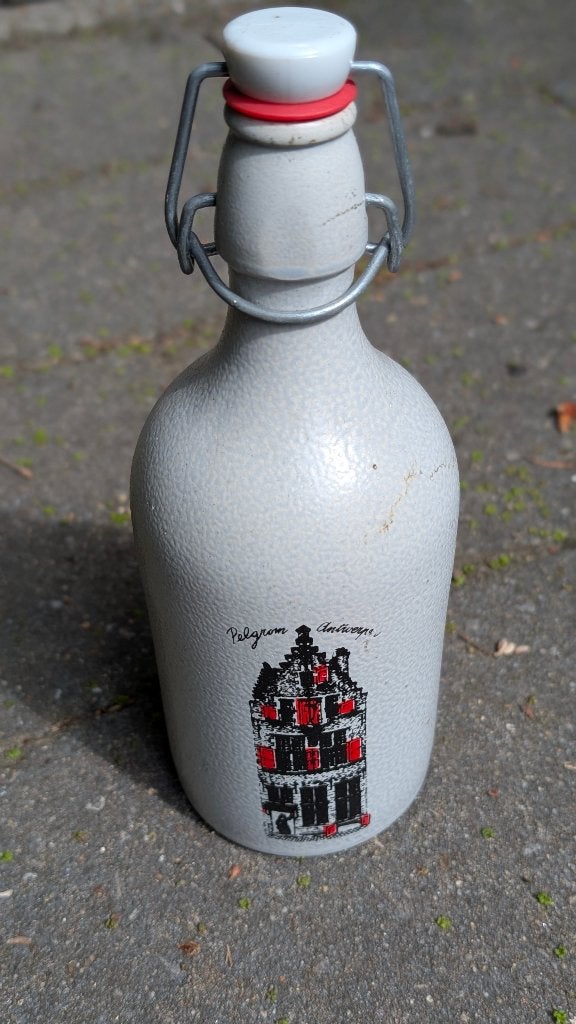 Pelgrom Antwerp Bierfles, Verzamelen, Biermerken, Ophalen of Verzenden, Flesje(s), Overige merken