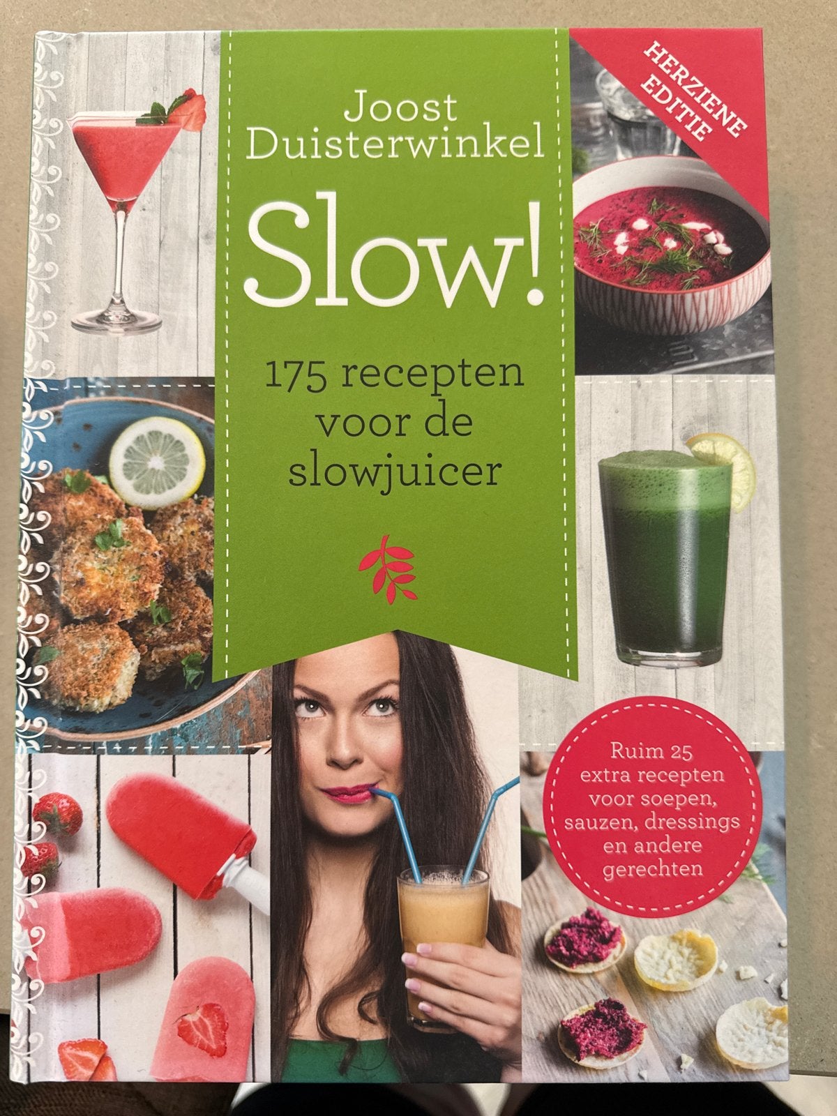 Slow! 175 recepten voor de slowjuicer - Joost Duisterwinkel, Voorgerechten en Soepen, Ophalen of Verzenden, Zo goed als nieuw