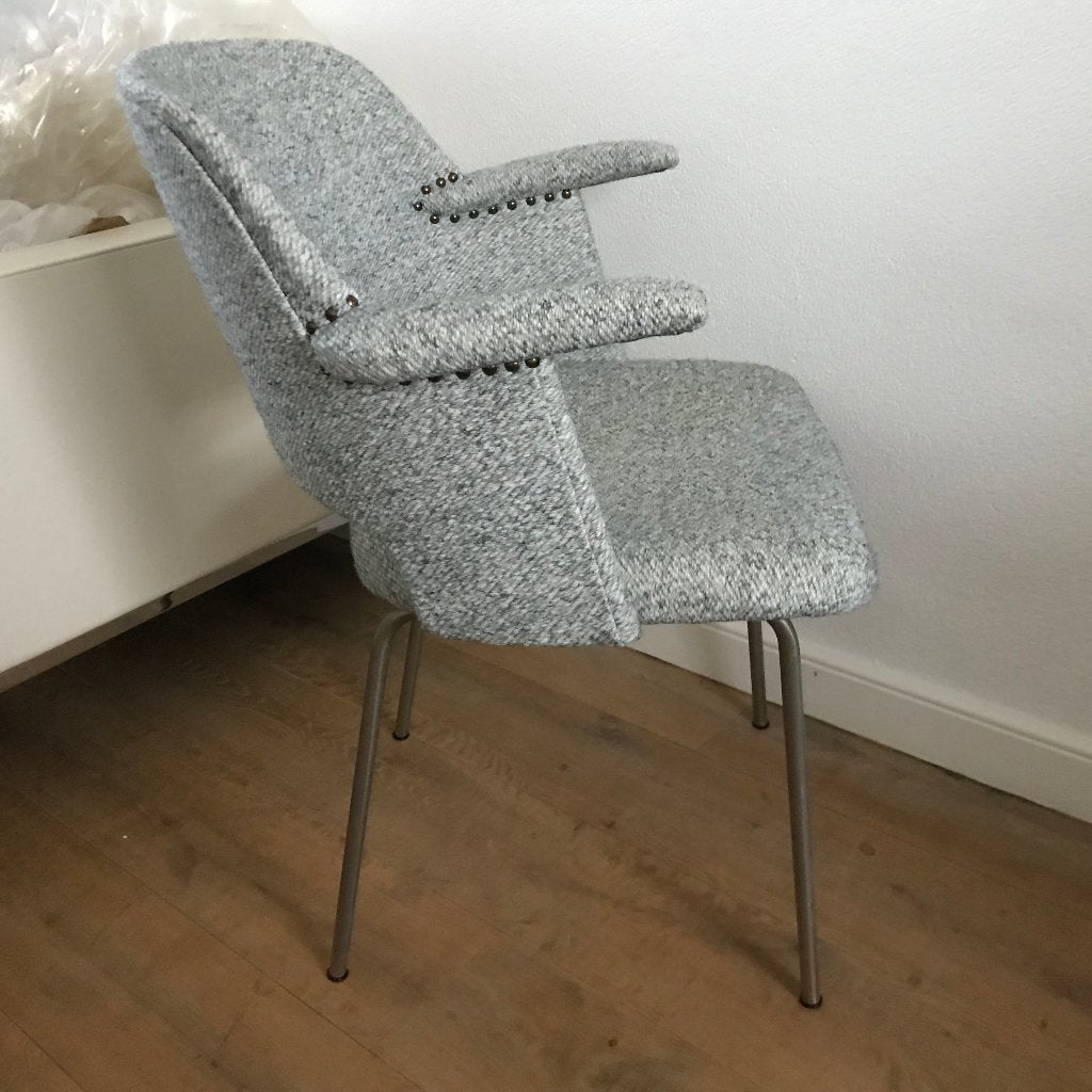 Unieke Cees Braakman Pastoe FT30 stoel bekleed vintage, Huis en Inrichting, Gebruikt, Ophalen of Verzenden, Nvt, Eén