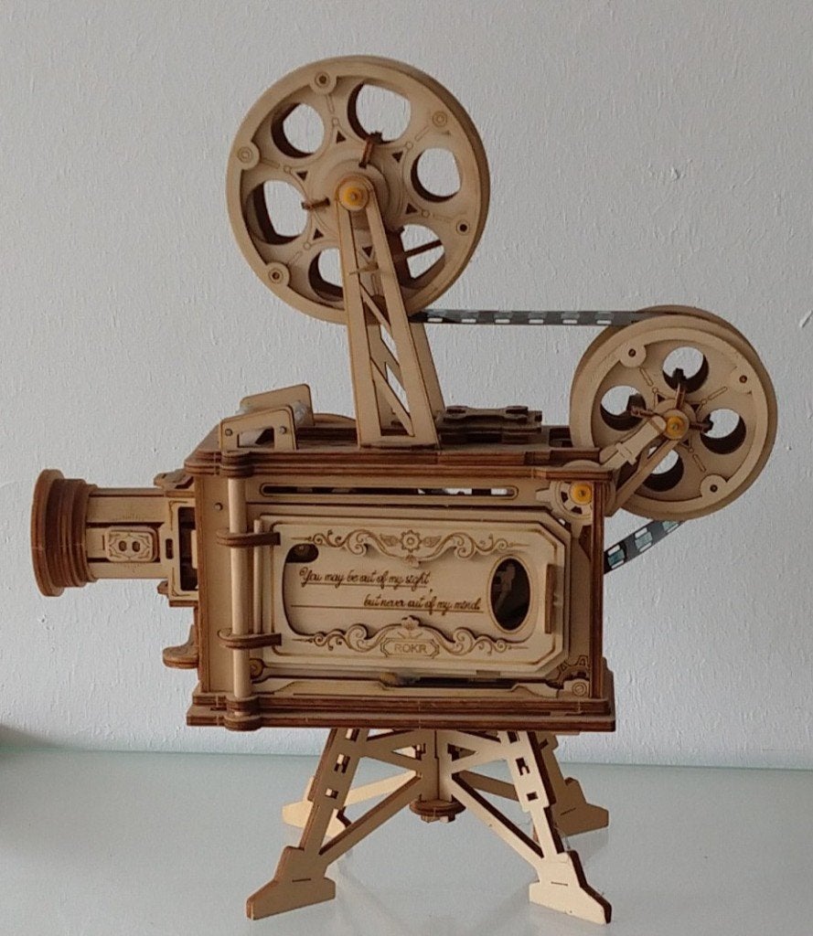 modelbouw Ugears Robotime Vitascope  hoog 25,5 cm  volgnr 62, Ophalen of Verzenden, Gebruikt, 1:50 tot 1:144