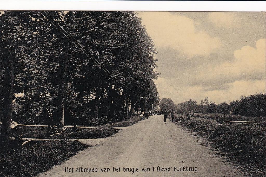 Balkbrug, 1908., Verzenden, Voor 1920, Gelopen, Overijssel