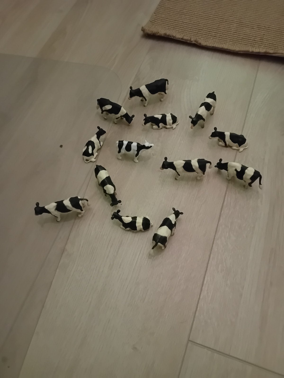 speelgoed koeien, Ophalen of Verzenden, Zo goed als nieuw