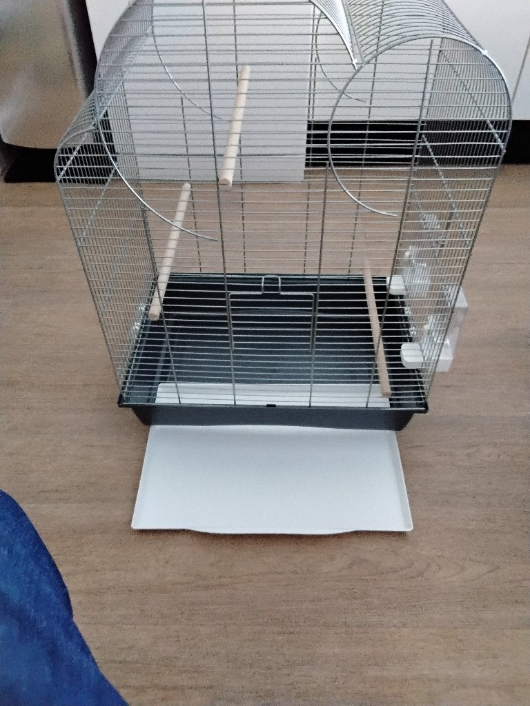 Vogelkooi, Ophalen, Zo goed als nieuw, Metaal, Vogelkooi