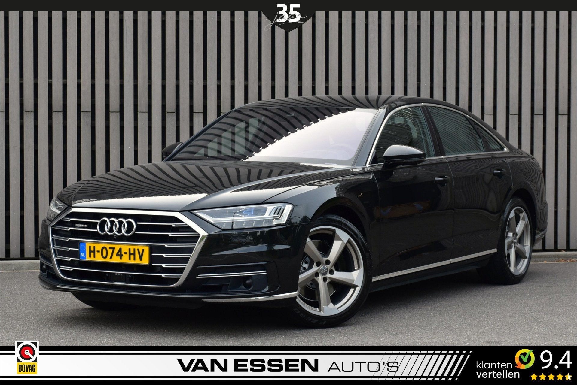 Audi A8 55 TFSI quattro Pro Line Plus 4-Wielsturing ACC Soft, Gebruikt, Euro 6, 2995 cc, Leder