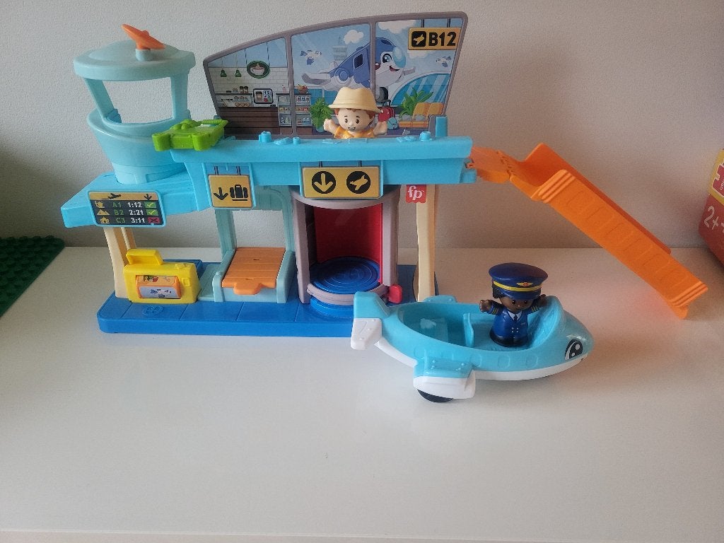 Fisher price luchthaven, Ophalen of Verzenden, Zo goed als nieuw, Speelset
