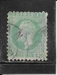 Roemenië Karel I, Ophalen of Verzenden, Overige landen, Gestempeld