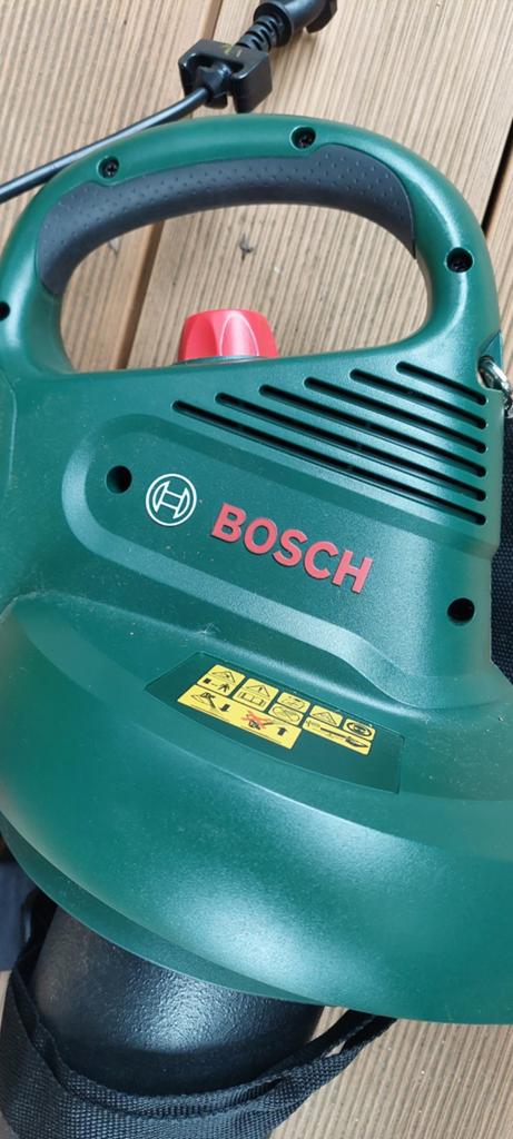 Bosch bladblazer/zuiger Tidy 3-in-1 nagenoeg nieuw!!!!!, Ophalen, Elektrisch, Met opvangzak