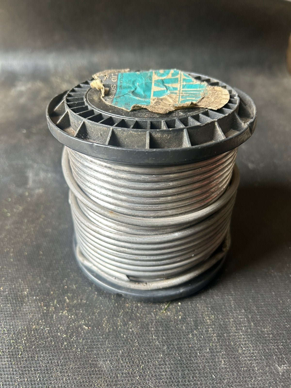 Grote spoel massief soldeertin 50/50, Ophalen of Verzenden, Zo goed als nieuw, Minder dan 80 cm, Minder dan 80 cm