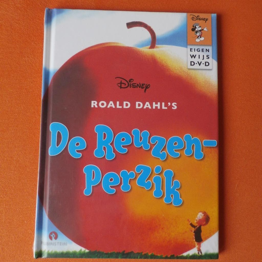 Roald Dahl's De reuzenperzik / Disney eigenwijs DVD + boek, Ophalen of Verzenden, Nieuw, Roald Dahl, Fictie algemeen