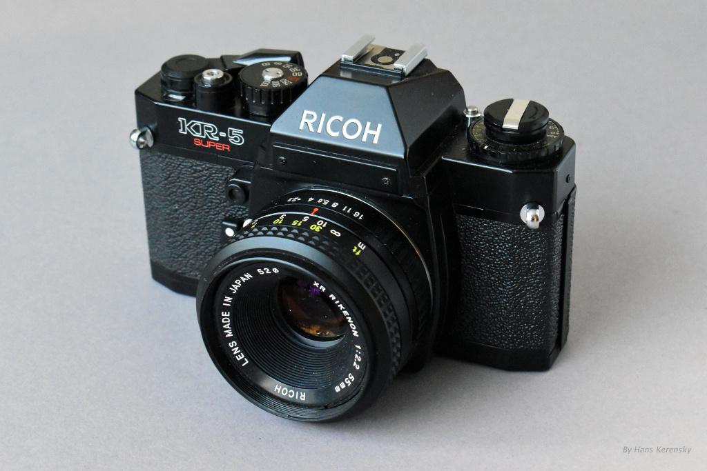 Ricoh KR-5 Super 35mm film Spiegelreflex, Ophalen of Verzenden, Gebruikt, Spiegelreflex, Overige Merken