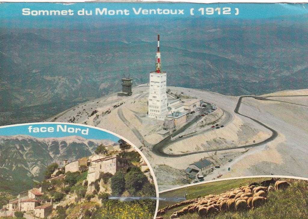 Frankrijk le mont ventoux ( vaucluse), Verzenden, 1960 tot 1980, Gelopen, Frankrijk