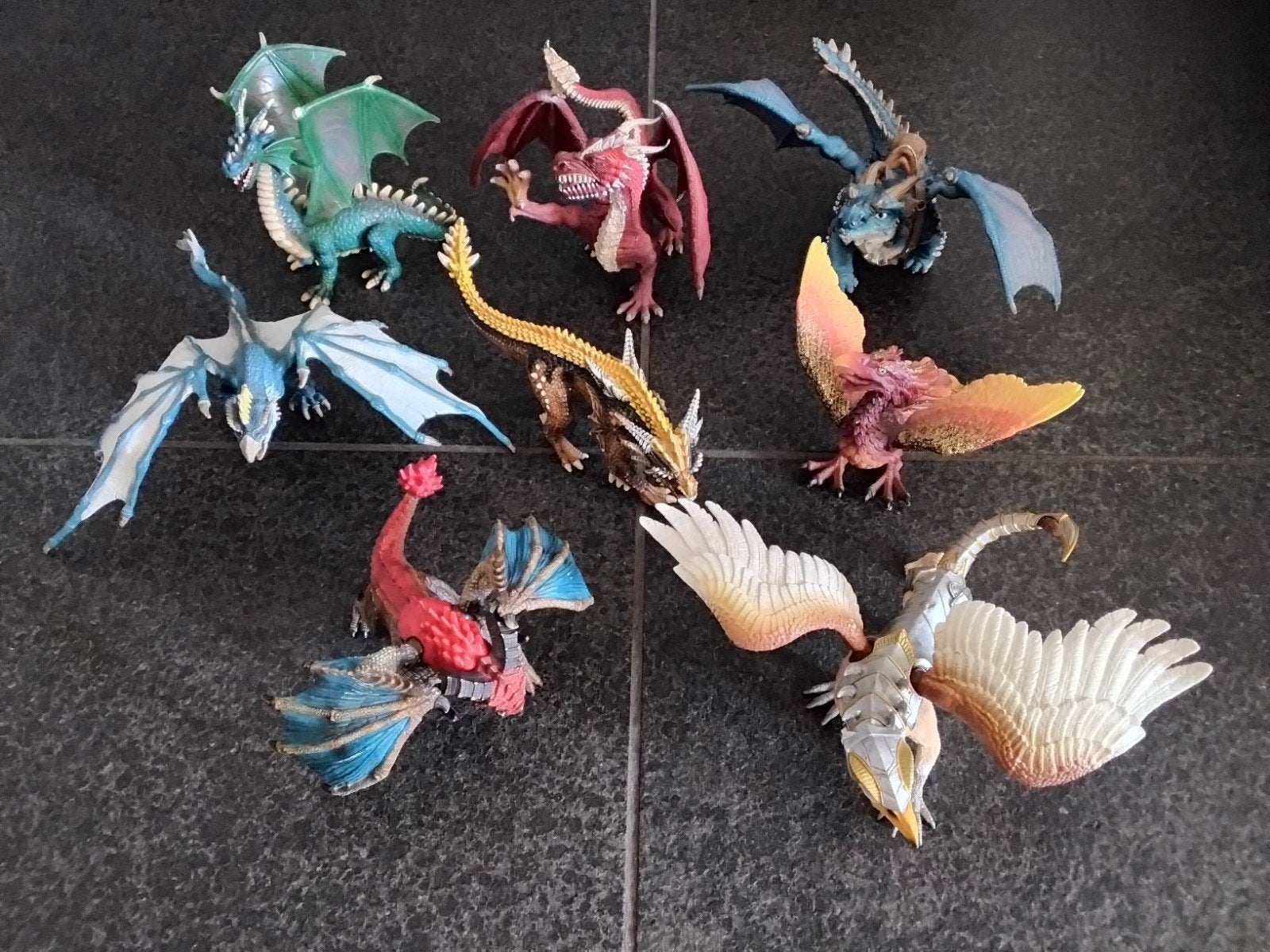 Schleich draak, draken, phoeniks,, Ophalen of Verzenden, Zo goed als nieuw, Paard, Beeldje of Figuurtje