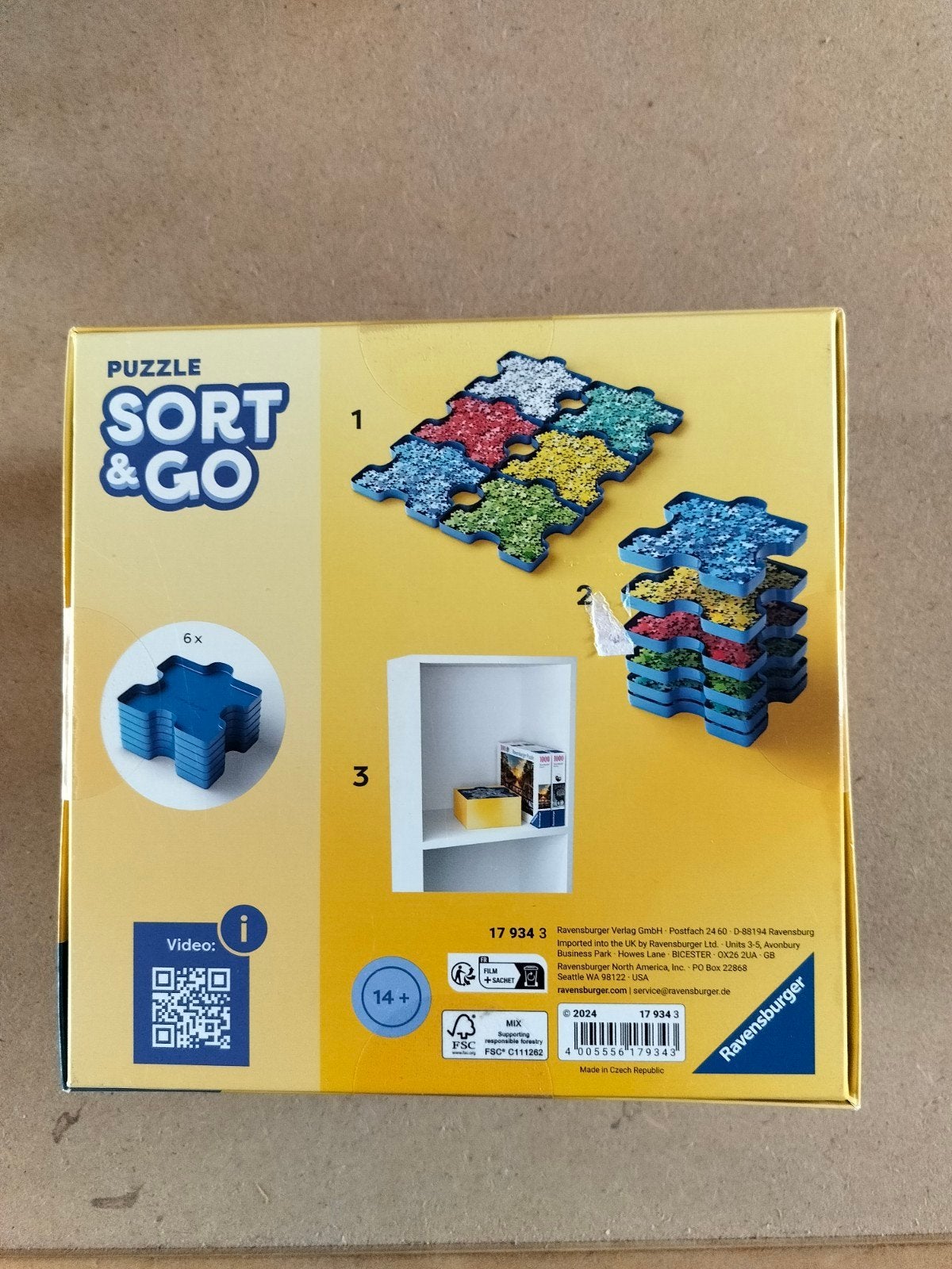 puzzel sorteer bakjes, Ophalen of Verzenden, 500 t/m 1500 stukjes, Nieuw