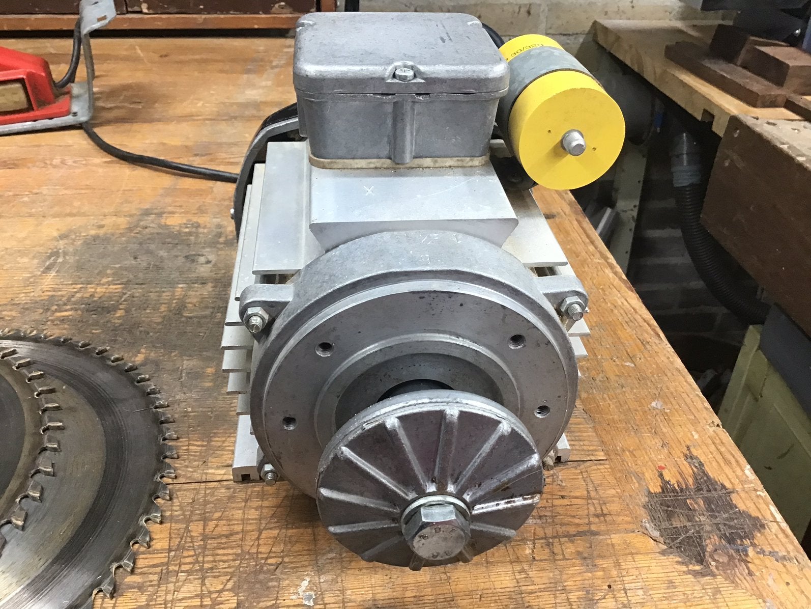 Elektra Beckum cirkelzaagmotor, Gebruikt, Cirkelzaag, 70 mm of meer, Ophalen of Verzenden