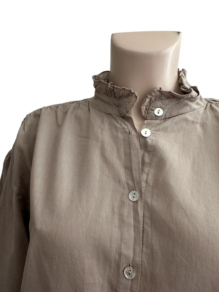 Nukus blouse L, Kleding | Dames, Maat 38/40 (M), Ophalen of Verzenden, Zo goed als nieuw, Grijs