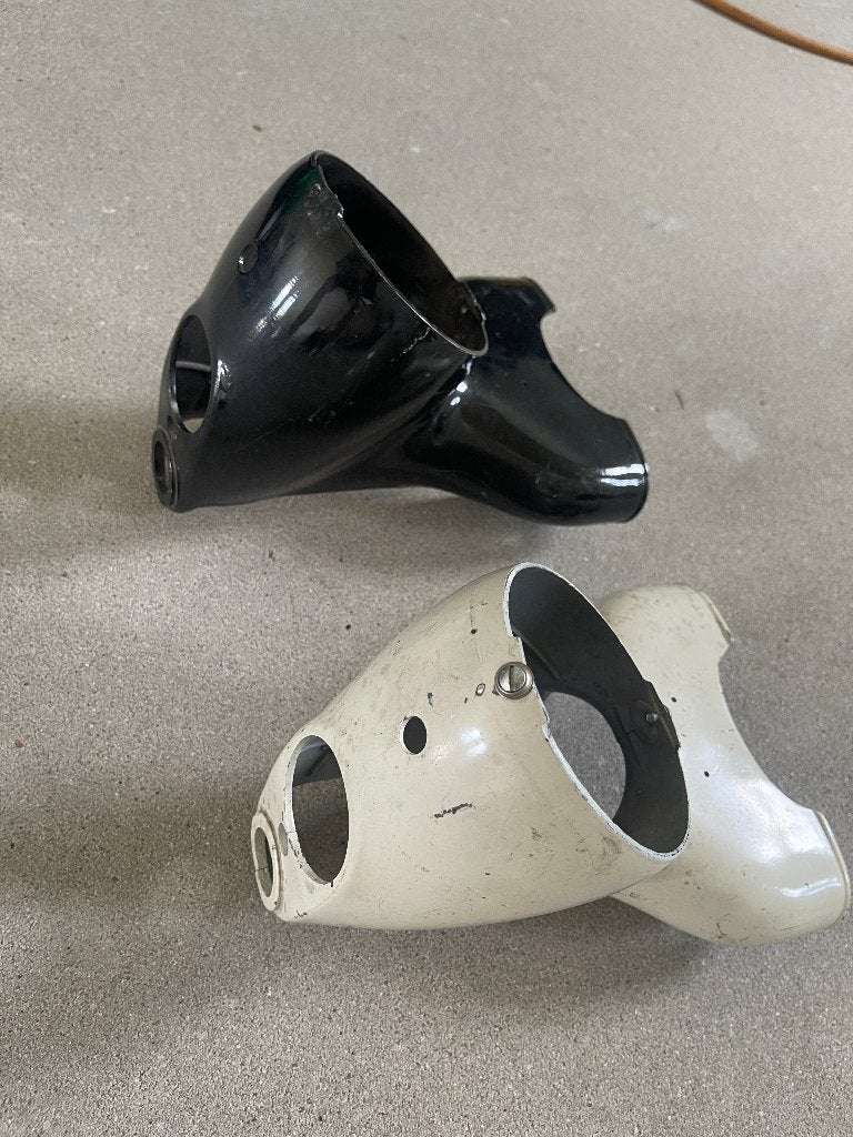 2 stuks koplamp-unit voor Puch MV/VS, Ophalen, Gebruikt, Koplamp