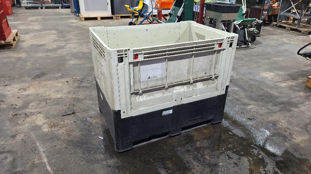Opvouwbare palletbox opslabox palletkrat 120x 80x 94 cm, Ophalen, Gebruikt, 100 cm of meer, Opvouwbaar