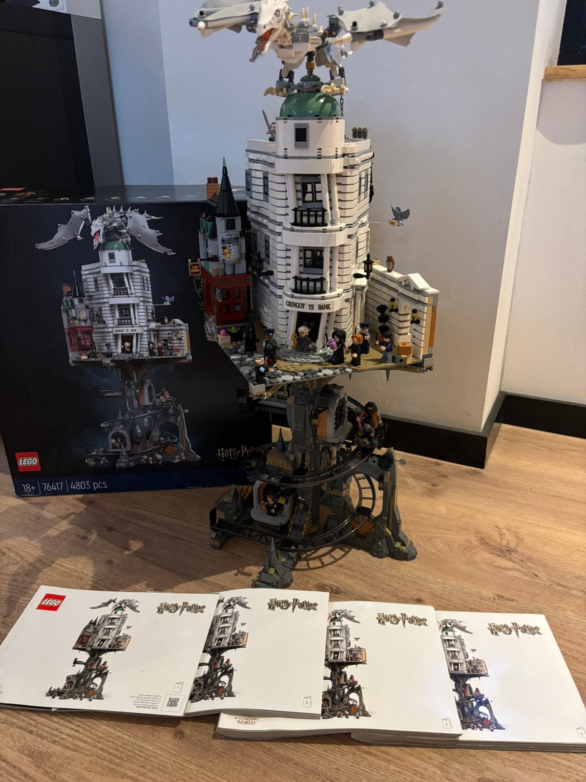 Harry Potter Lego 76417 Gringotts Wizarding Bank, Kinderen en Baby's, Speelgoed | Duplo en Lego, Lego, Harry Potter, Ophalen of Verzenden