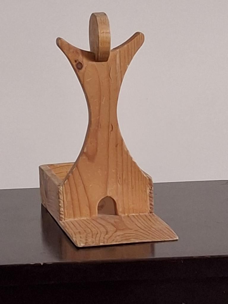 Houten knikkerpot, Ophalen of Verzenden