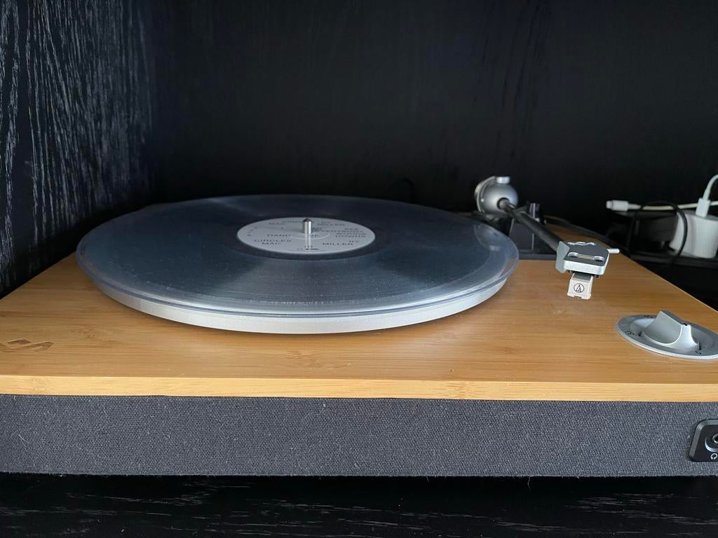House of Marley platenspeler (weinig gebruikt), Ophalen, Zo goed als nieuw, Platenspeler, Overige merken