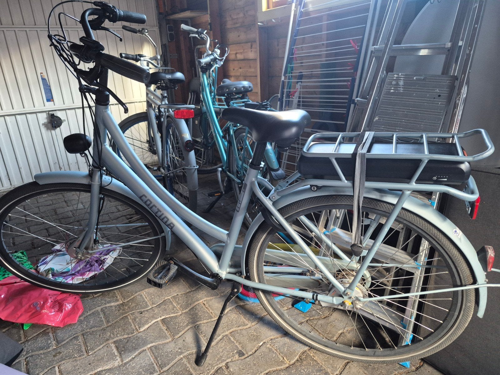 electrische damesfiets, Ophalen, Gebruikt