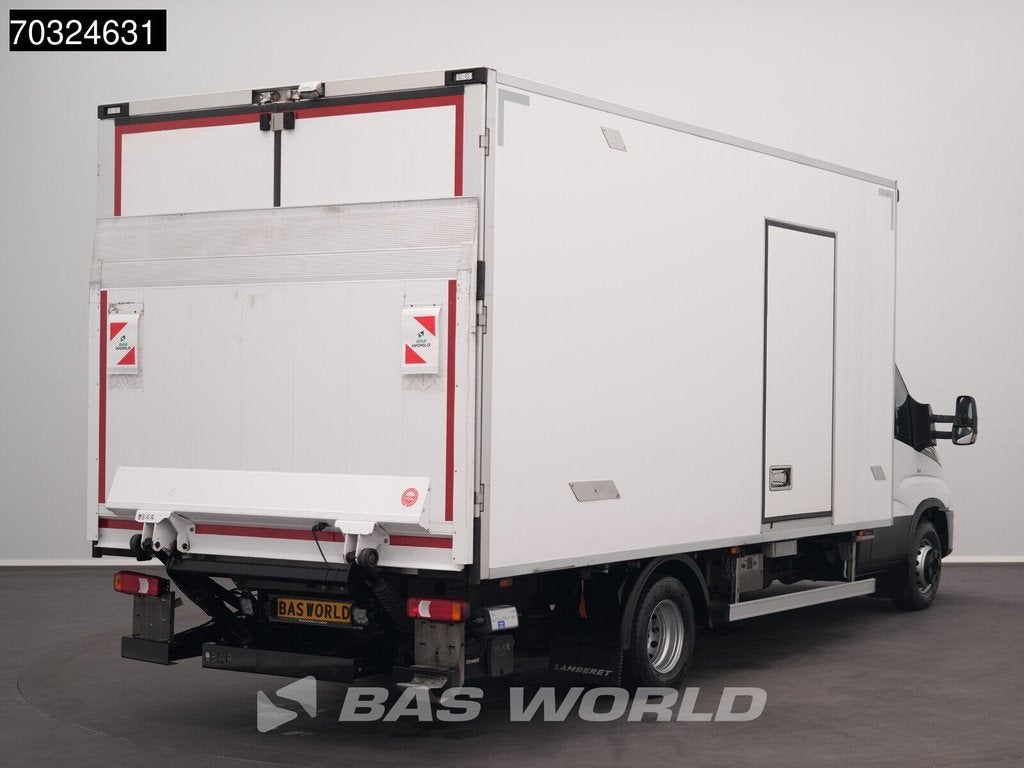 Iveco Daily 72C21 3.0L Automaat Lamberet Laadklep Koelwagen, Automaat, Stof, Gebruikt, Euro 6