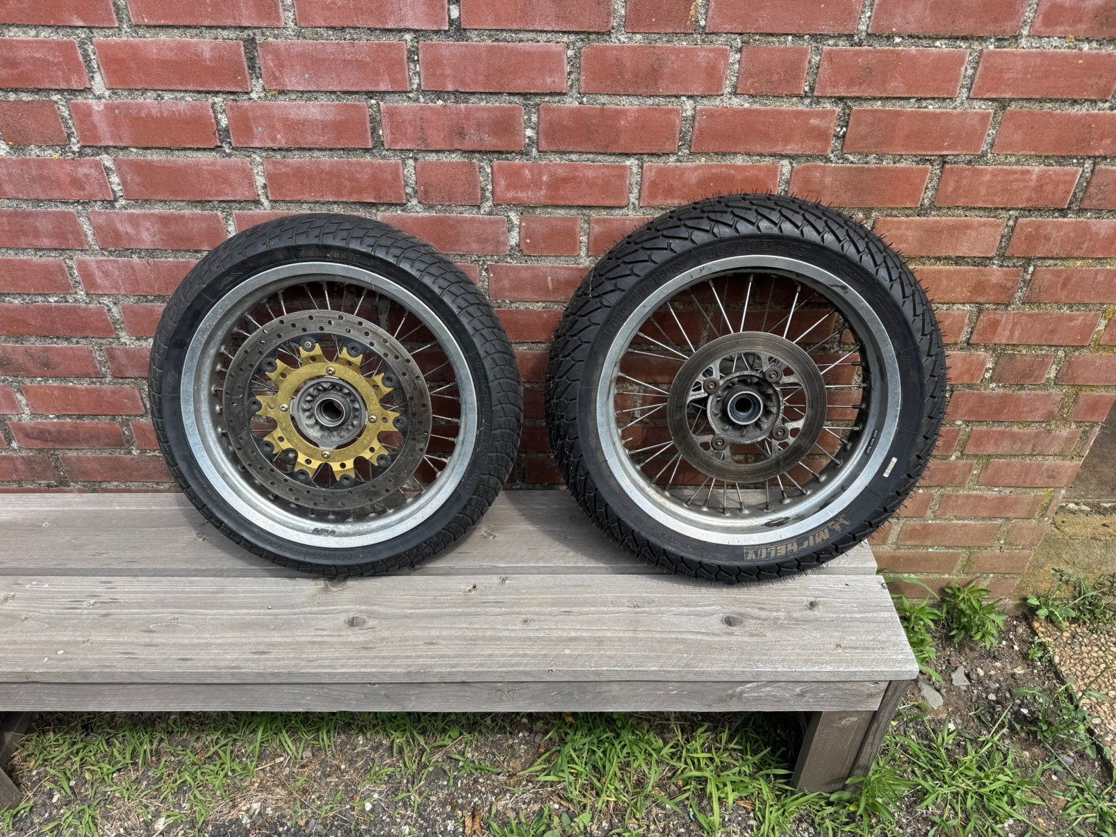 17” inch supermoto velgen, Motoren, Onderdelen | Merk-onafhankelijk, Ophalen
