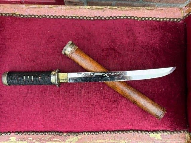 mooie Japanse dolk-TANTO, Verzamelen, Ophalen of Verzenden, Overige soorten, Azië, Mes of Dolk