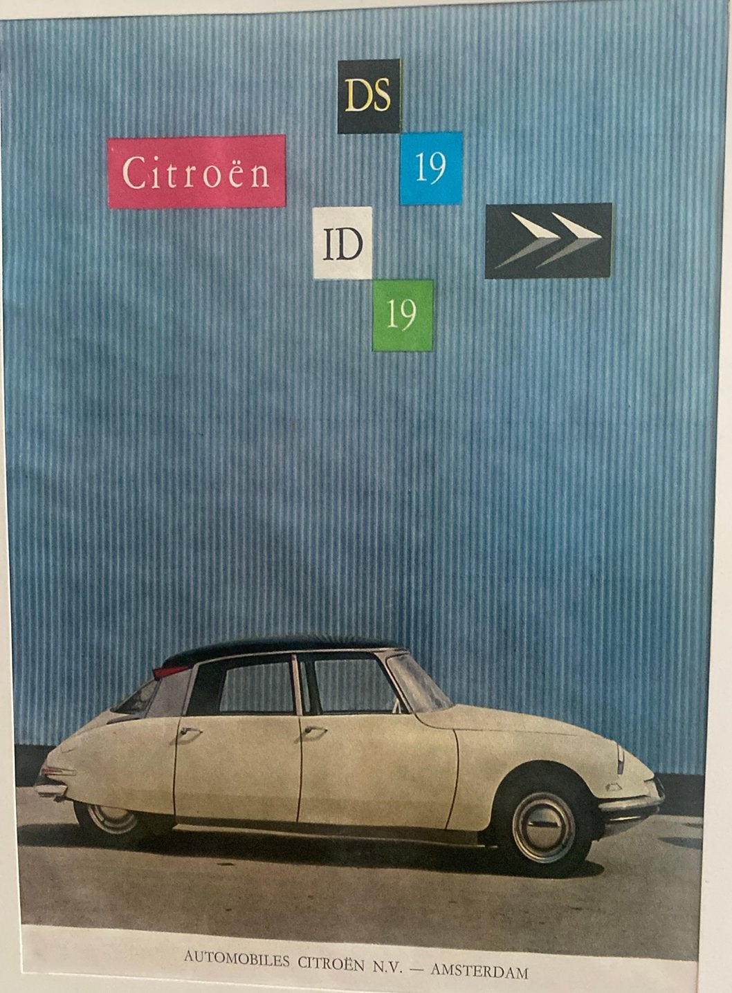 Citroën DS, reclame reproductie, Ophalen