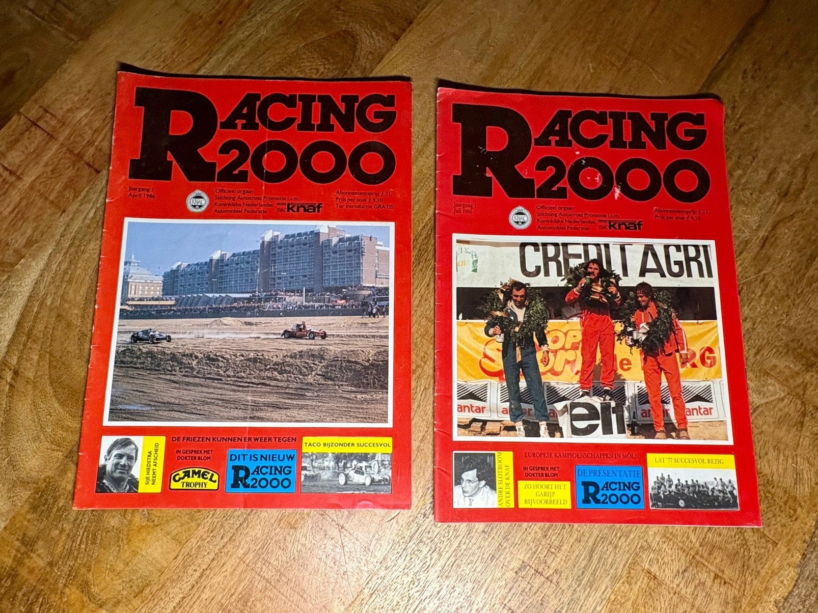 Twee unieke vintage Racing 2000 autosport bladen 1e jaargang, Ophalen of Verzenden, Zo goed als nieuw, Algemeen