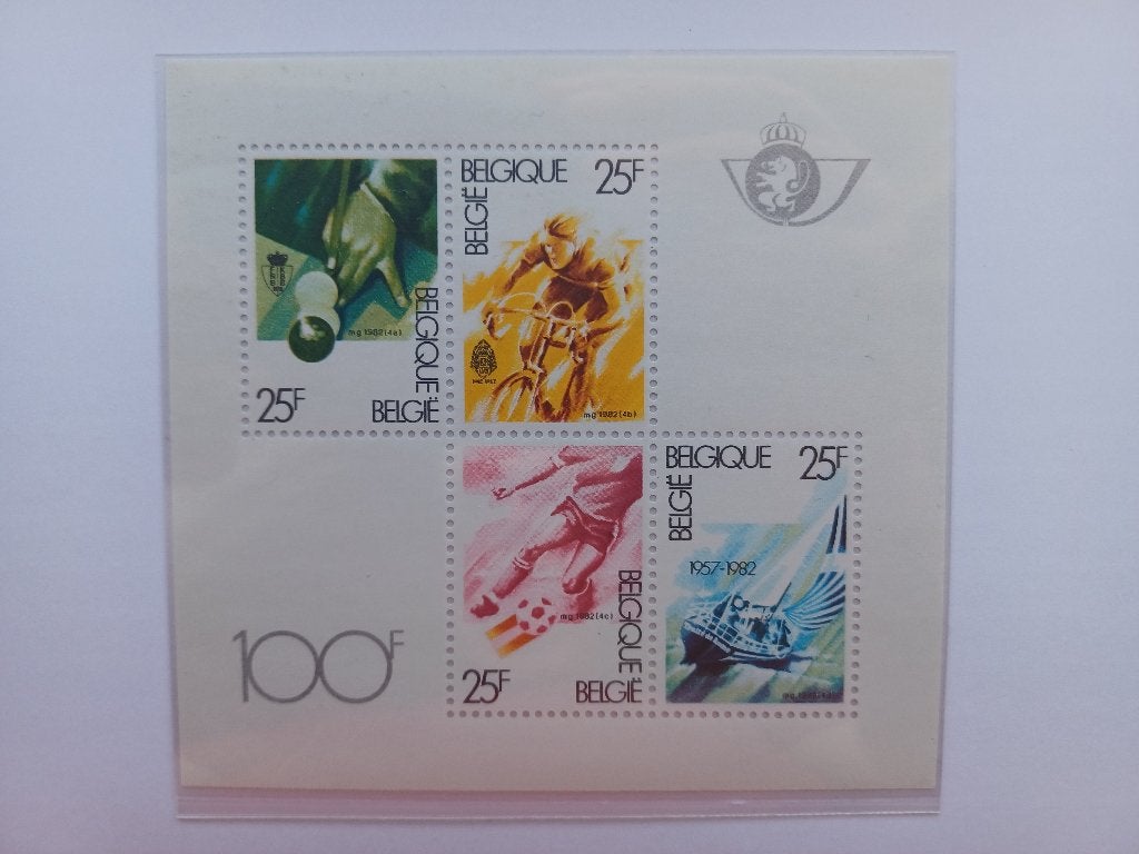 Postzegels Belgie, Postzegels en Munten, Postzegels | Europa | België, Ophalen of Verzenden, Postfris, Sport