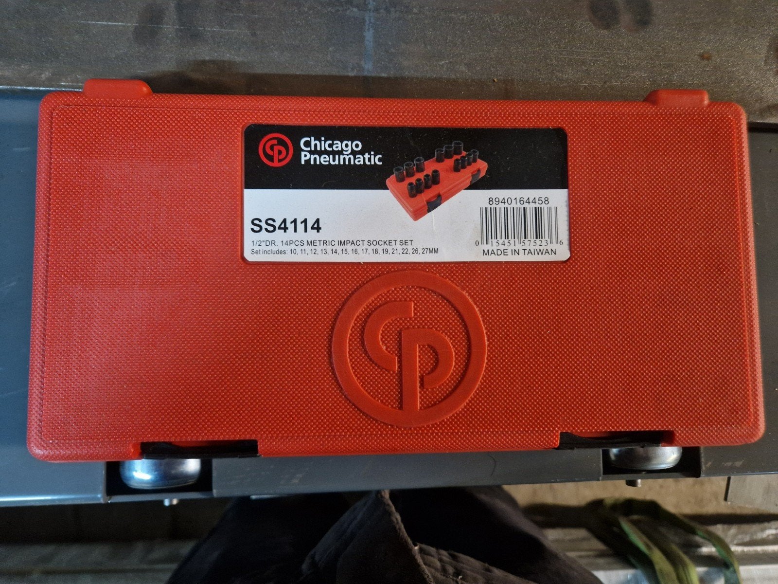 Chicago Pneumatic SS4114 1/2"DR 14-delige Metrische Dopset, Ophalen of Verzenden, Nieuw, Gereedschapsset, Overige merken