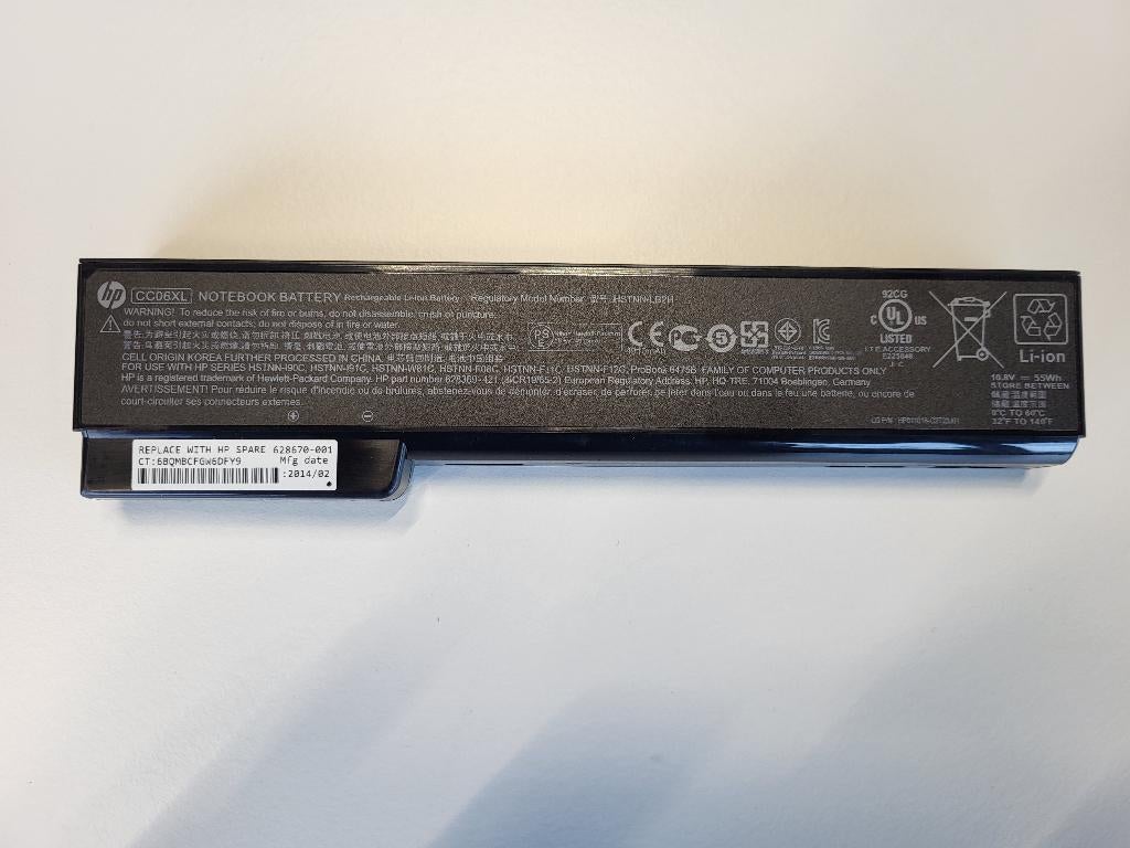 HP CC06XL battery, Computers en Software, Accu's en Batterijen, HP (compatibel), HP, Ophalen of Verzenden, Zo goed als nieuw